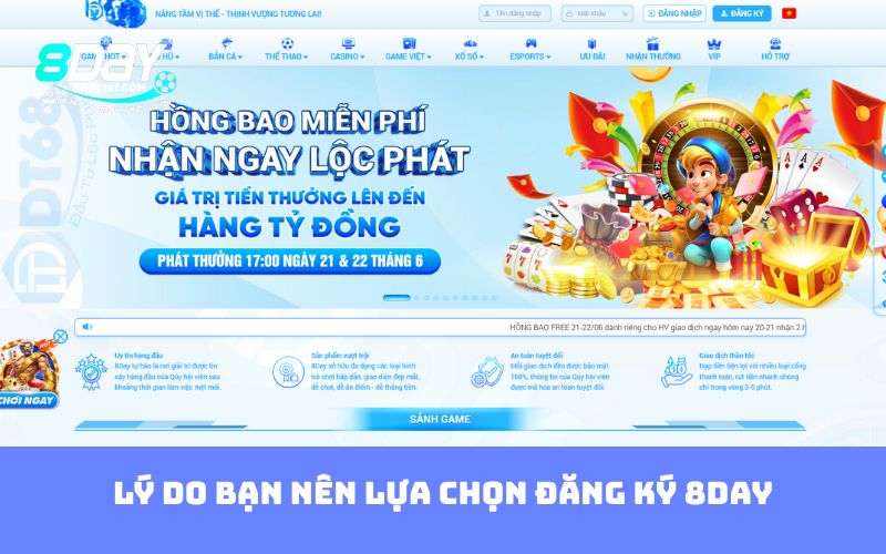 Lý do bạn nên lựa chọn đăng ký 8DAY